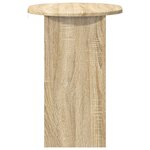 vidaXL Table d'appoint Chêne Sonoma 50 x 39 5 x 55 cm