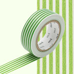 Masking tape mt 1 5 cm ligne vert clair