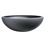 EDA Pot vasque Graphit Ø 59 cm - 39 L - Gris anthracite