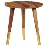 vidaXL Tables basses 2 Pièces Bois massif