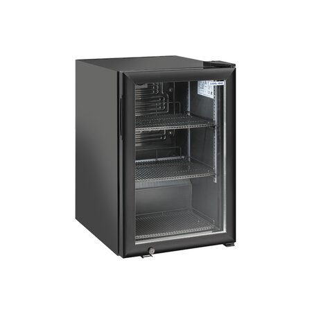 Arrière Bar Réfrigéré Vitré - 60 Litres  - Cool Head -       R600A   1 Porte                                                     Battante