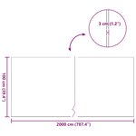 vidaXL Gazon artificiel PP & PE