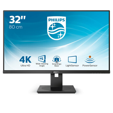 Philips b line 328b1/00 led display 80 cm (31.5") 3840 x 2160 pixels 4k ultra hd noir