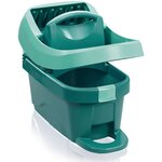 Leifheit Ensemble de vadrouille Profi XL vert avec chariot 55096