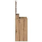 vidaXL Coiffeuse chêne artisanal 79 x 41 x 135 cm Bois d'ingénierie