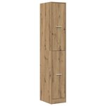 vidaXL Armoire d'apothicaire chêne artisanal bois d'ingénierie