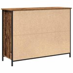 vidaXL Buffet Bois ancien 100 x 35 x 75 cm Bois d'ingénierie
