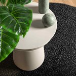 vidaXL Tapis ZIZUR Ø 160 cm aspect de jute intérieur extérieur