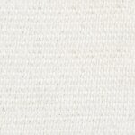 vidaXL Voile d'ombrage 160 g/m² Blanc 6x6 m PEHD
