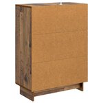 vidaXL Buffet Bois ancien 66 x 34 5 x 90 cm Bois d'ingénierie