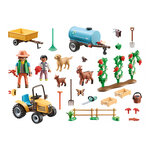71442  Fermier avec tracteur et citerne