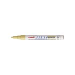 Marqueur PAINT Marker PX21 Pointe conique fine 0 8 - 1 2mm Jaune UNI-BALL