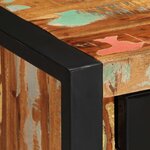 vidaXL Buffet multicolore 55x35x70 cm bois massif récupération