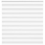 vidaXL Store zèbre blanc 140x150 cm largeur du tissu 135 9cm polyester