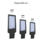 Luminaire led urbain 50w ip65 220v - blanc froid 6000k - 8000k - silamp