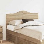 vidaXL Tête de lit Chêne Sonoma 120 cm Bois d'ingénierie