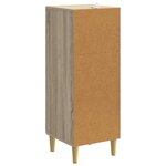 vidaXL Buffet Chêne Sonoma 33 x 34 5 x 90 cm Bois d'ingénierie
