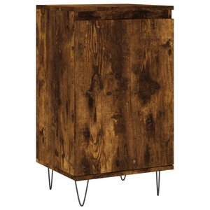 vidaXL Buffet chêne fumé 40x35x70 cm bois d'ingénierie
