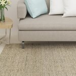 vidaXL Tapis Sisal naturel 80x350 cm Vert