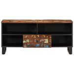 vidaXL Meuble TV 100x33x46 cm bois de récupération et d'ingénierie