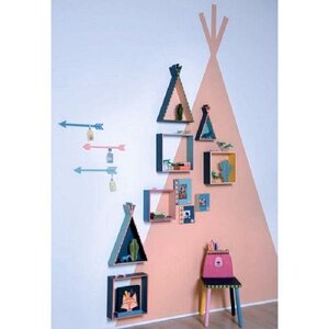 Grande étagère tipi à décorer 45 cm