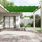 vidaXL Auvent vertical Vert clair 100x600 cm Tissu oxford