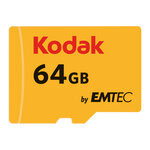 KODAK Class10 U1 Carte mémoire microSDHC - 64 GB - Avec adaptateur