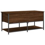 vidaXL Banc de rangement chêne marron 100x42 5x47 cm bois d'ingénierie
