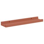 vidaXL Étagère Murale 4 Pièces Rouge 40 x 9 x 3 cm Bois d'ingénierie