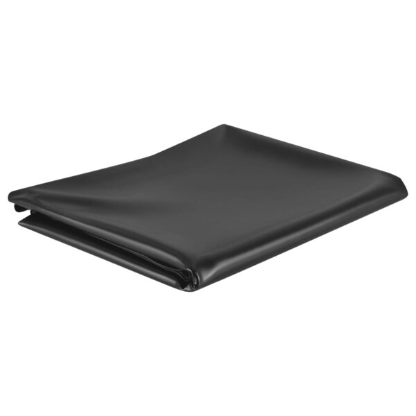 vidaXL Doublure d'étang Noir 2x2 m PVC 0 5 mm