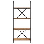 vidaXL Étagère Bois ancien 60 x 30 x 146 cm Bois d'ingénierie