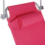 Tectake Transat CHLOE - rose vif