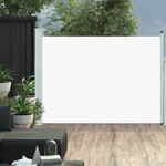 vidaXL Auvent latéral rétractable de patio 120x500 cm Crème