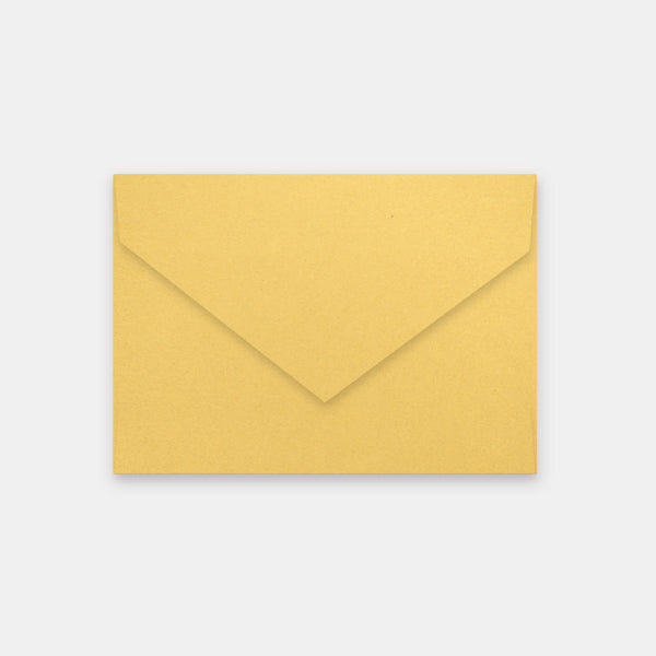 Lot de 50 enveloppes 114x162 mm metallisee or