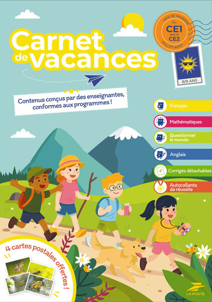Cahier de vacances - du CE1 vers le CE2