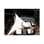 Voile d'ombrage triangle 3 x 3 x 3m