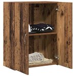 vidaXL Cabinet de Bureau Bois ancien 60 x 32 x 77.5 Bois d'ingénierie