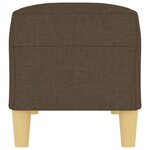 Banc banquette 100 x 35 x 41 cm tissu marron 02_0010588