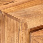 vidaXL Armoire à tiroirs 60x33x75 cm Bois d'acacia massif