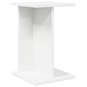 vidaXL Support de Plante Blanc 25 x 25 5 x 40 5 cm Bois d’ingénierie