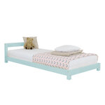 Lit enfant DREAMY 120 x 190 bleu clair