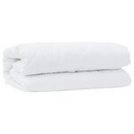 vidaXL Couettes & Duvets Blanc 135 x 220 cm Microfibre