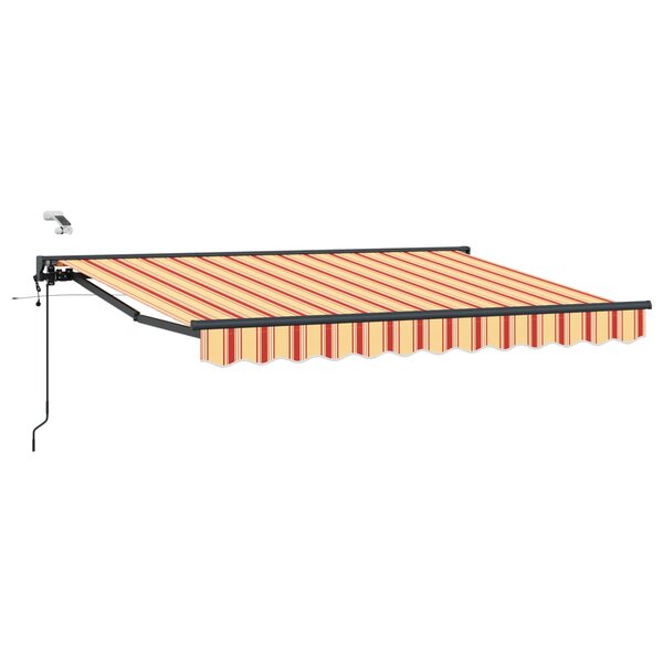 vidaXL Auvent rétractable électrique 3 5 x 2 5 m