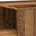 vidaXL Table basse vieux bois 90x67x33 cm bois d'ingénierie