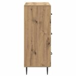 vidaXL Armoire à tiroirs 66 x 34 5 x 89 5 cm Bois d'ingénierie