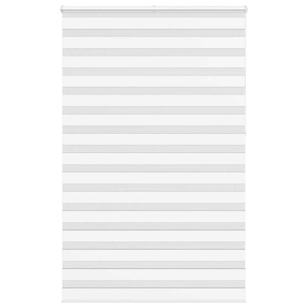 vidaXL Store zèbre blanc 145x230 cm largeur du tissu 140 9cm polyester