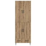 vidaXL Ensemble de Meubles 2 Pièces 66 x 34 5 x 95 cm Bois d'ingénierie