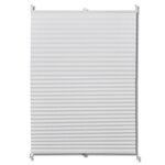 vidaXL Store plissé 70x125 cm Blanc