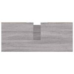 vidaXL Armoire salle de bain sonoma gris 80x33x60 cm bois d'ingénierie