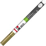 Marqueur acrylique 'Deco Painter matt' Pointe Ogive 1-2mm Or MARABU